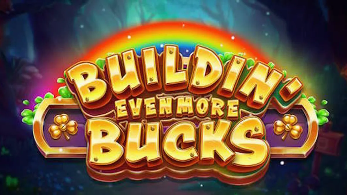 Captura de tela do jogo Buildin’ Even More Bucks em um dispositivo móvel, mostrando os cilindros e a interface adaptada para toque.